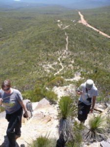 Climbing in the Sterling Ranges