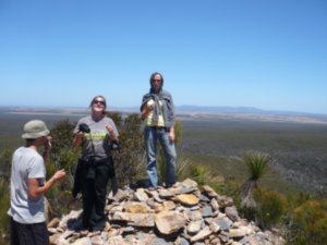 On top of the worldin the Sterling Ranges