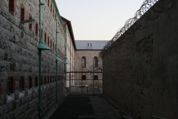 The prison in the day