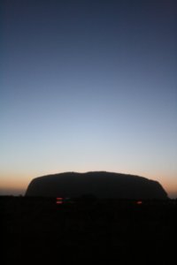 Uluru first thing in the morning