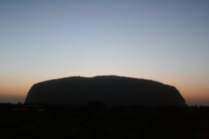 Uluru first thing in the morning