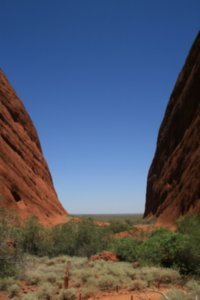 The walk in the Olgas