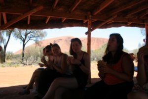 Last lunch at Uluru