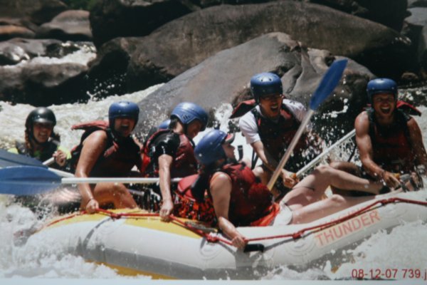 Rafting the tully river