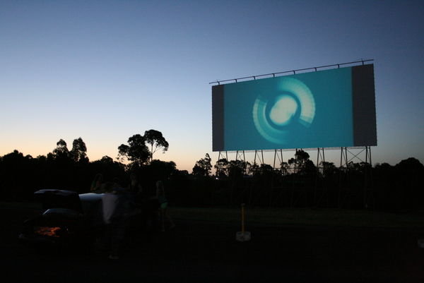A night at the drive in