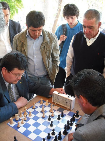 Chess in Plaza de Armas
