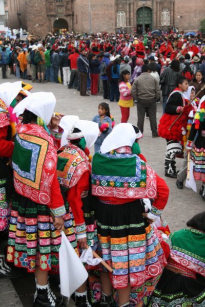 Celebrations in Cuzco