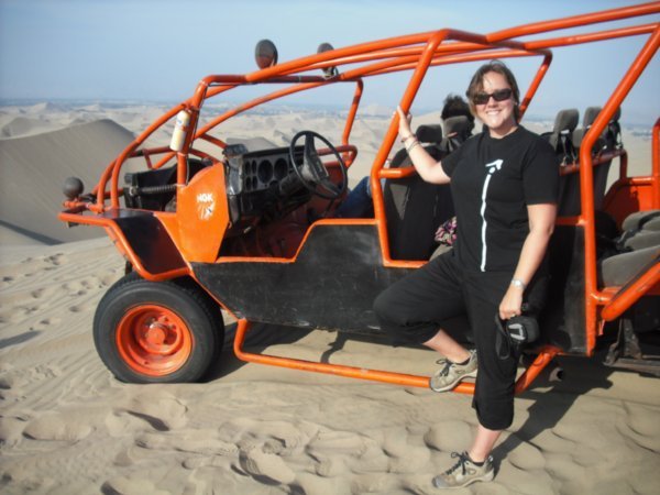 Dune buggies and sandboarding
