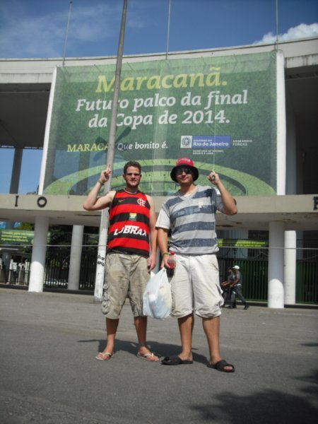 Footie at the Maracana