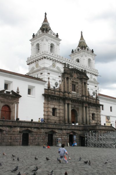 Quito's old town