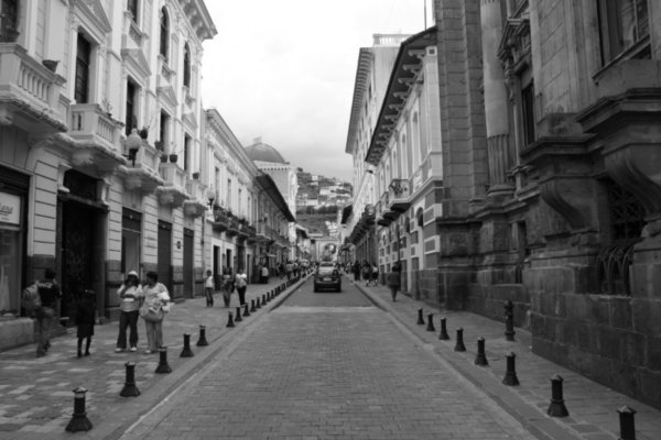 Quito's old town