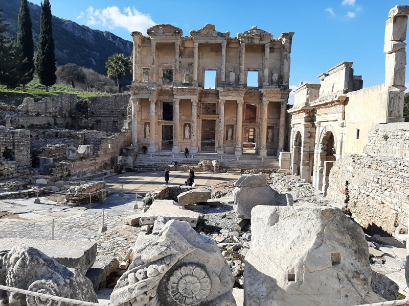 Ephesus library 
