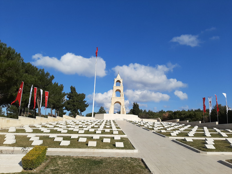 Turkish 57th infantry regiment cemetery