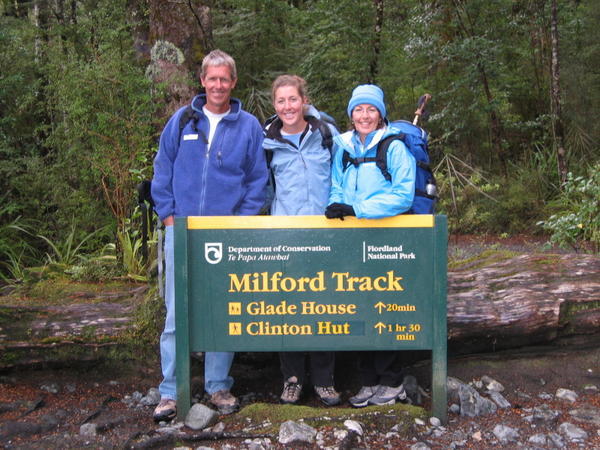 about to start our Milford Track adventure