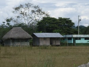 some of the huts for the teachers