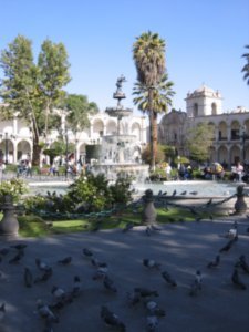 main square of arequipa