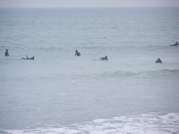 Surfers galore...