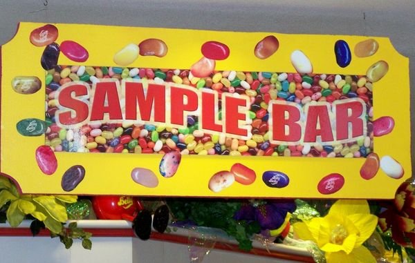 Sample Bar in Jelly Belly Factory??  