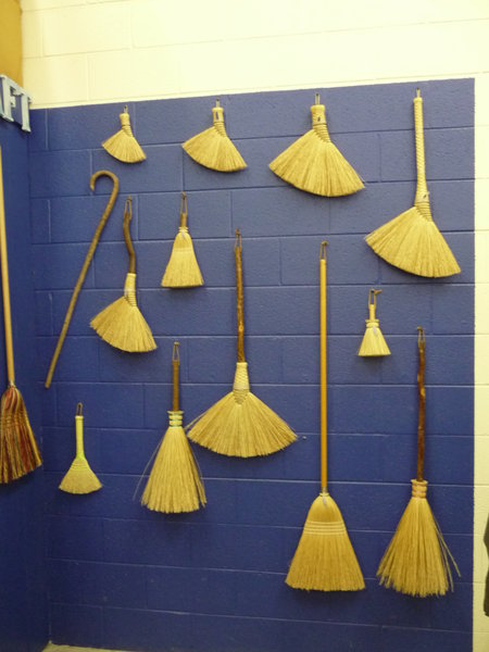 They also make brooms.