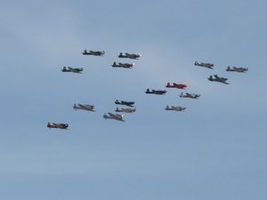 These are WWII planes