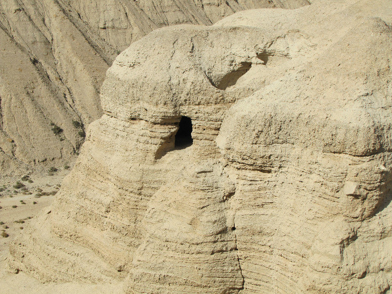cave where the first of the Dead Sea Scrolls was found