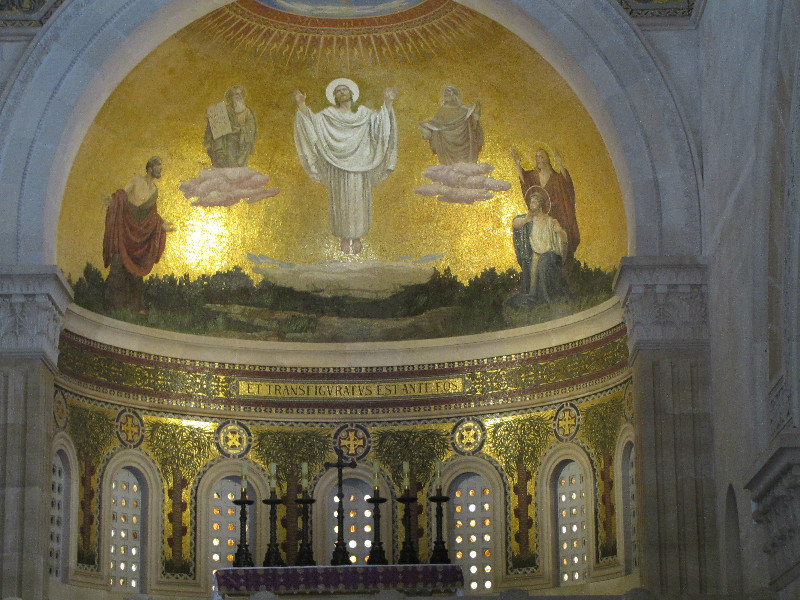 The upper altar Church of the Transfiguration