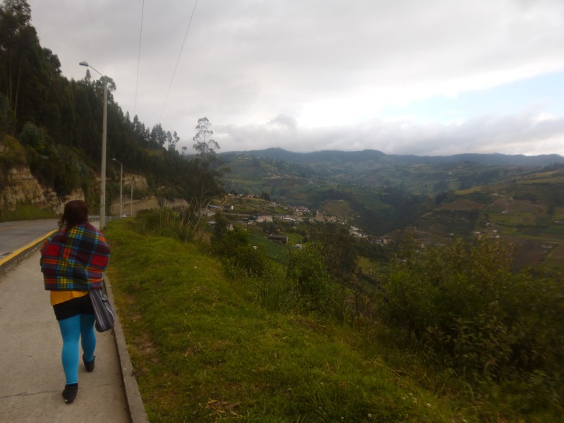 On our way down to Las Lajas