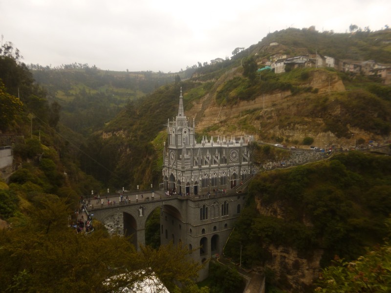 Las Lajas from a Distance