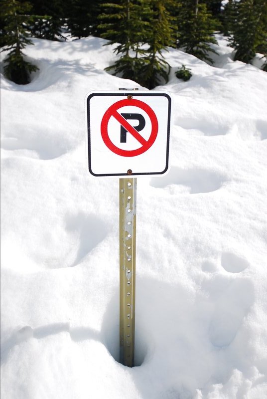 We didn't park there, must obey Canadian laws