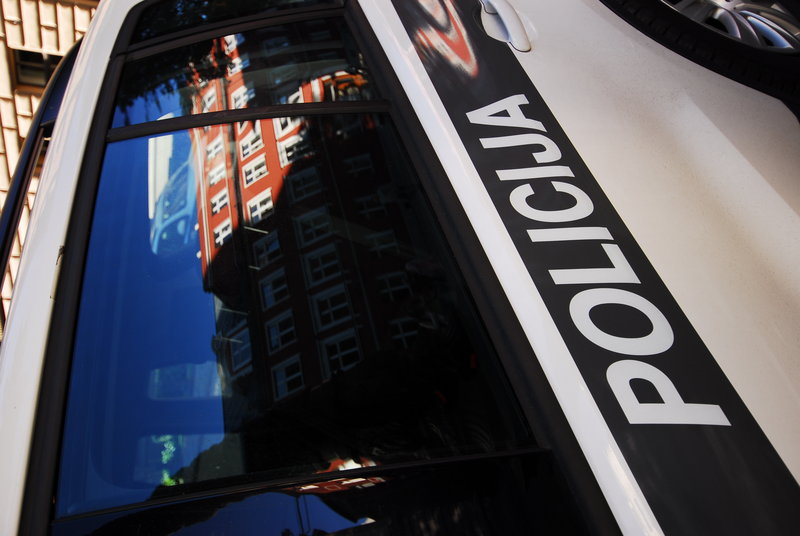 Police car Riga
