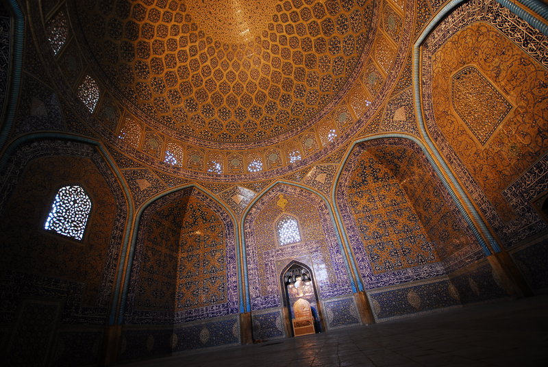 Mosque interior Esfahan 