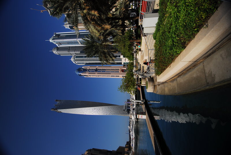 Buildings with a twist, Dubai Marina
