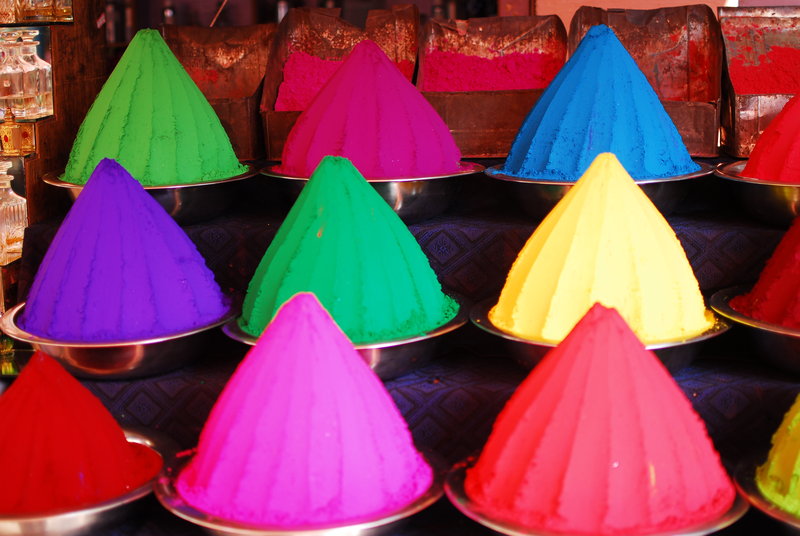 Mysore market colours