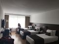 Our large hotel room! 