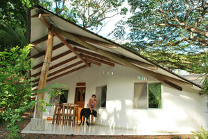Onze bungalow - Our cabin