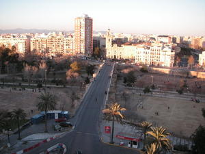 Valencia in the city