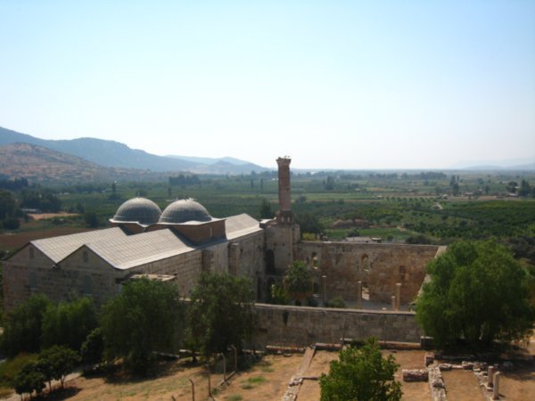 View of SelÃ§uk from St. Jonh's Basilica