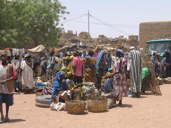Djennè market, Mali