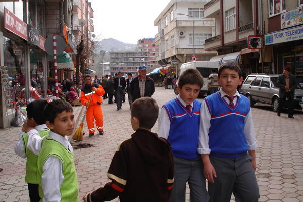 Street scene in Samsun