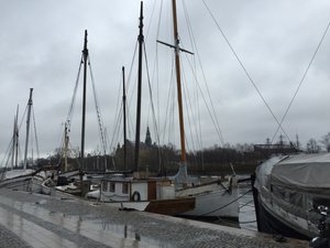 Harbor in Stockholm