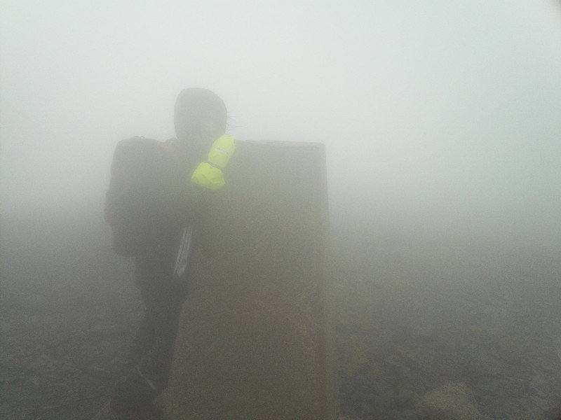 Me at Skiddaw's trig point