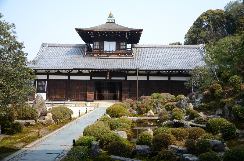 Zen Garden and Building