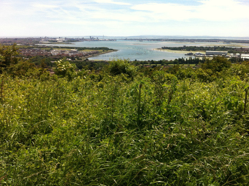 View from Portsdown Hill