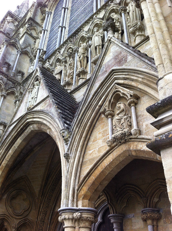 Detail of Salisbury Cathedral