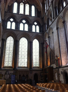 Light Entering Salisbury Cathedral
