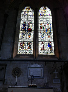 Stained Glass in Salisbury Cathedral