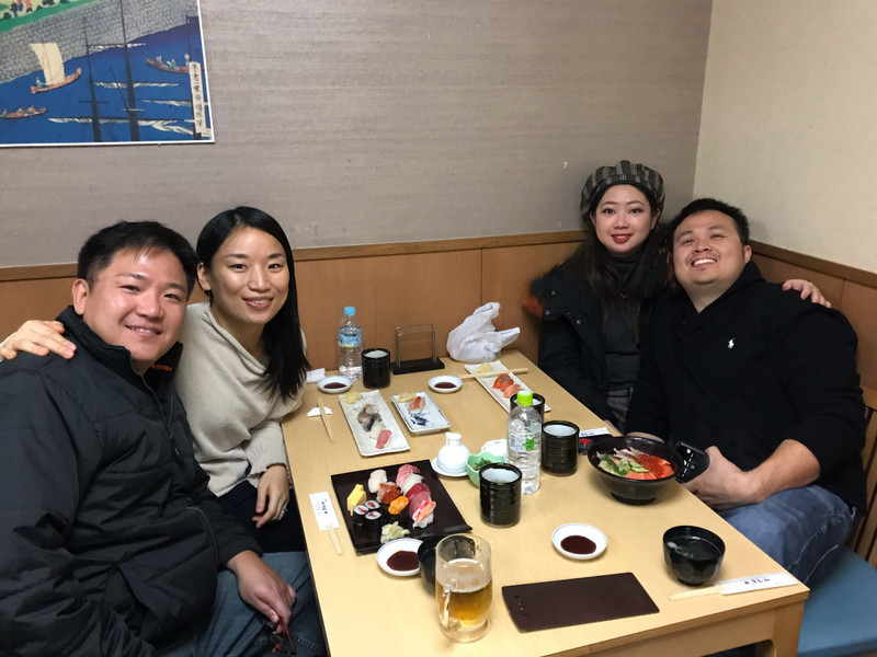Tsukiji Fish Lunch
