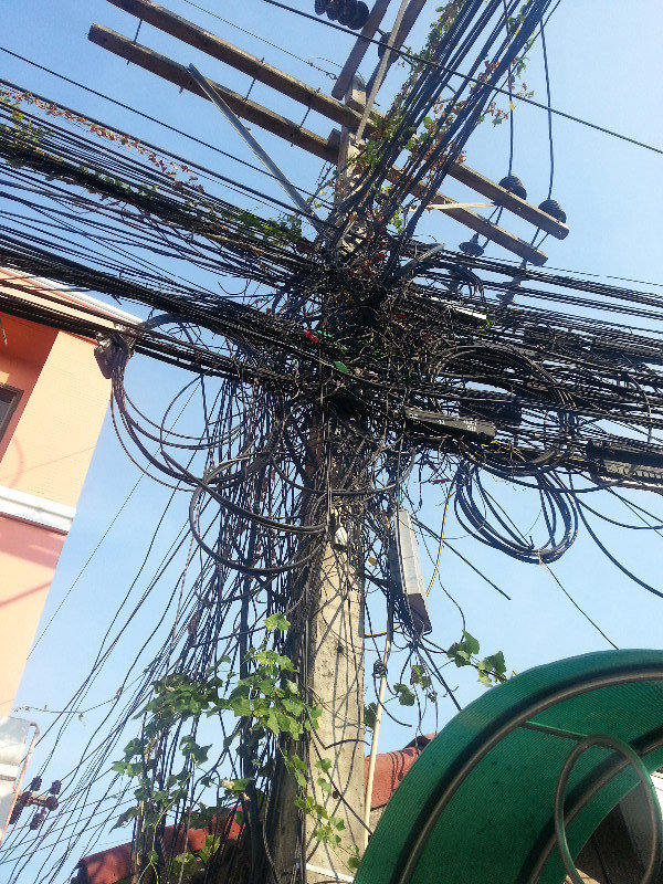 That Is Quite A Few Wires There...