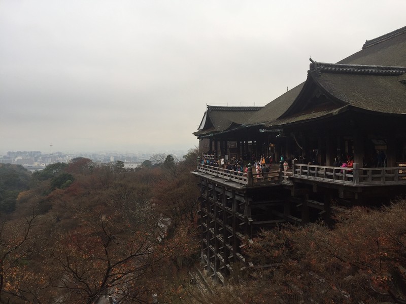 Kiyomizu-Dera Temple Perch