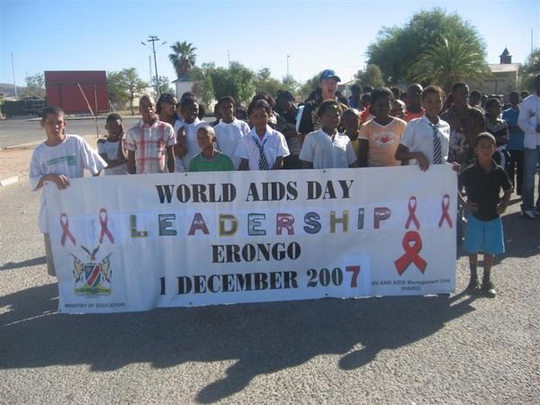 Worlde AIDS Day march